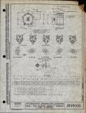 Manufacturer's drawing for Generic Parts - Aviation Standards. Drawing number an4166