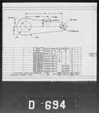 Manufacturer's drawing for Boeing Aircraft Corporation B-17 Flying Fortress. Drawing number 41-8700
