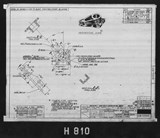 Manufacturer's drawing for North American Aviation B-25 Mitchell Bomber. Drawing number 108-53194