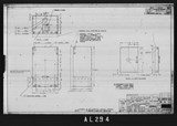 Manufacturer's drawing for North American Aviation B-25 Mitchell Bomber. Drawing number 108-542116