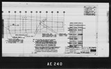 Manufacturer's drawing for North American Aviation B-25 Mitchell Bomber. Drawing number 98-541306