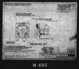 Manufacturer's drawing for North American Aviation B-25 Mitchell Bomber. Drawing number 98-53109