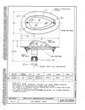 Manufacturer's drawing for Generic Parts - Aviation General Manuals. Drawing number AN3088