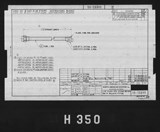 Manufacturer's drawing for North American Aviation B-25 Mitchell Bomber. Drawing number 98-58849