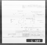 Manufacturer's drawing for Bell Aircraft P-39 Airacobra. Drawing number 33-739-047