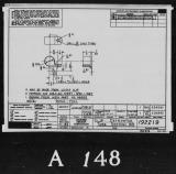 Manufacturer's drawing for Lockheed Corporation P-38 Lightning. Drawing number 192219