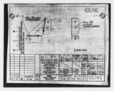 Manufacturer's drawing for Beechcraft AT-10 Wichita - Private. Drawing number 105745