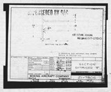 Manufacturer's drawing for Boeing Aircraft Corporation B-17 Flying Fortress. Drawing number 21-7806