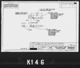 Manufacturer's drawing for Lockheed Corporation P-38 Lightning. Drawing number 196995