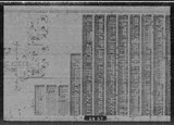 Manufacturer's drawing for North American Aviation B-25 Mitchell Bomber. Drawing number 108-547002