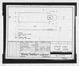 Manufacturer's drawing for Boeing Aircraft Corporation B-17 Flying Fortress. Drawing number 41-1771