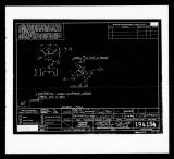 Manufacturer's drawing for Lockheed Corporation P-38 Lightning. Drawing number 194154