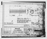 Manufacturer's drawing for Boeing Aircraft Corporation B-17 Flying Fortress. Drawing number 21-9250