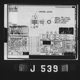 Manufacturer's drawing for Douglas Aircraft Company C-47 Skytrain. Drawing number 1076721