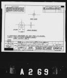 Manufacturer's drawing for Lockheed Corporation P-38 Lightning. Drawing number 199212