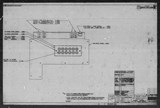 Manufacturer's drawing for North American Aviation B-25 Mitchell Bomber. Drawing number 98-54558