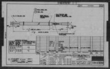 Manufacturer's drawing for North American Aviation B-25 Mitchell Bomber. Drawing number 108-320282