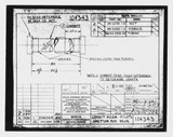 Manufacturer's drawing for Beechcraft AT-10 Wichita - Private. Drawing number 104343