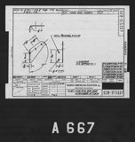 Manufacturer's drawing for North American Aviation B-25 Mitchell Bomber. Drawing number 62B-315337