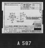 Manufacturer's drawing for North American Aviation B-25 Mitchell Bomber. Drawing number 62A-31283
