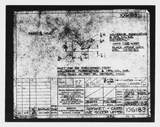 Manufacturer's drawing for Beechcraft AT-10 Wichita - Private. Drawing number 106183