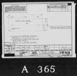 Manufacturer's drawing for Lockheed Corporation P-38 Lightning. Drawing number 195915