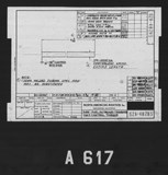 Manufacturer's drawing for North American Aviation B-25 Mitchell Bomber. Drawing number 62A-48285