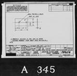 Manufacturer's drawing for Lockheed Corporation P-38 Lightning. Drawing number 195656