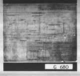 Manufacturer's drawing for Bell Aircraft P-39 Airacobra. Drawing number 33-737-012