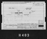 Manufacturer's drawing for North American Aviation B-25 Mitchell Bomber. Drawing number 98-616132