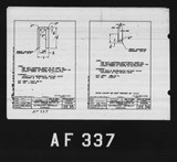 Manufacturer's drawing for North American Aviation B-25 Mitchell Bomber. Drawing number 2e36