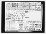Manufacturer's drawing for Beechcraft AT-10 Wichita - Private. Drawing number 106578