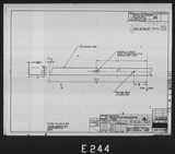 Manufacturer's drawing for North American Aviation P-51 Mustang. Drawing number 106-31203