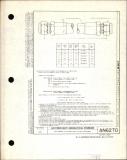 Manufacturer's drawing for Generic Parts - Aviation Standards. Drawing number an6270