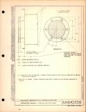 Manufacturer's drawing for Generic Parts - Aviation Standards. Drawing number and10338