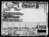 Manufacturer's drawing for North American Aviation P-51 Mustang. Drawing number 102-51815