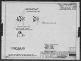 Manufacturer's drawing for North American Aviation B-25 Mitchell Bomber. Drawing number 98-580119