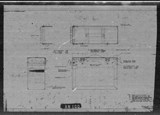 Manufacturer's drawing for North American Aviation B-25 Mitchell Bomber. Drawing number 108-62302