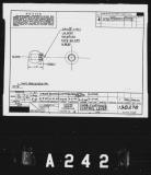 Manufacturer's drawing for Lockheed Corporation P-38 Lightning. Drawing number 198278