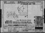 Manufacturer's drawing for North American Aviation B-25 Mitchell Bomber. Drawing number 62A-11592