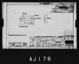 Manufacturer's drawing for North American Aviation B-25 Mitchell Bomber. Drawing number 108-52260