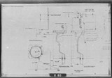 Manufacturer's drawing for North American Aviation B-25 Mitchell Bomber. Drawing number 108-58017