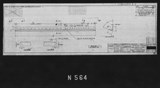 Manufacturer's drawing for North American Aviation B-25 Mitchell Bomber. Drawing number 98-616115