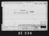Manufacturer's drawing for North American Aviation B-25 Mitchell Bomber. Drawing number 108-51862