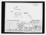 Manufacturer's drawing for Beechcraft AT-10 Wichita - Private. Drawing number 107348