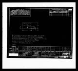 Manufacturer's drawing for Lockheed Corporation P-38 Lightning. Drawing number 198196