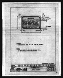 Manufacturer's drawing for North American Aviation AT-6 Texan / Harvard. Drawing number 1D138