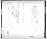 Manufacturer's drawing for Lockheed Corporation P-38 Lightning. Drawing number 196447