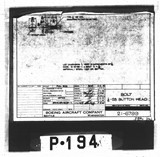 Manufacturer's drawing for Boeing Aircraft Corporation B-17 Flying Fortress. Drawing number 21-6799