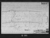 Manufacturer's drawing for North American Aviation B-25 Mitchell Bomber. Drawing number 62a-53854